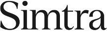 typographic logo for Simtra