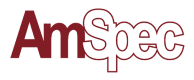 typographic logo for AmSpec