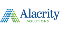 typographic logo for Alacrity Solutions