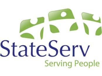 typographic logo for StateServ