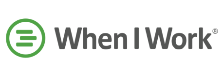 typographic logo for When I Work