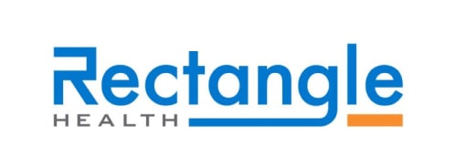 typographic logo for Rectangle Health